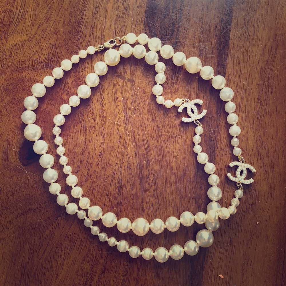 Faux Pearl Necklace